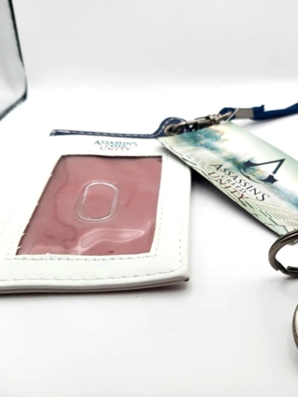 Assassins Creed Logo Cardholder Wallet + Cord New With Tags